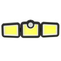 Lampa solarna LED 3w1 z czujnikiem ruchu zmierzchu