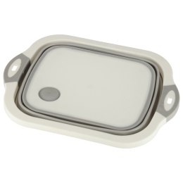 Miska składana silikonowa deska do krojenia ociekacz zlew turystyczna