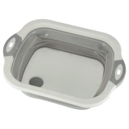 Miska składana silikonowa deska do krojenia ociekacz zlew turystyczna