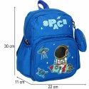 Plecak dla przedszkolaka szkolny dziecięcy astronauta 30x22x11cm
