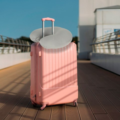 Poduszka podróżna 2w1 rogal pod kark do samochodu samolotu maskotka pingwin