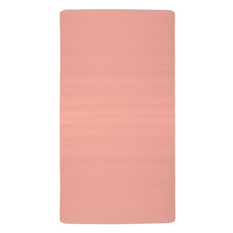 Mata do ćwiczeń jogi gimnastyczna treningowa fitness karimata gruba 1,5cm różowa + pokrowiec