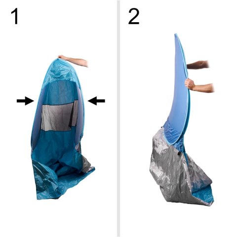 Namiot plażowy parawan samorozkładający na plażę ogród ogrodowy POPUP ochronny UV XXL