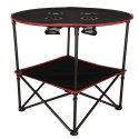 Stolik stół turystyczny składany przenośny kempingowy z pokrowcem 72 cm x 72 cm
