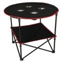 Stolik stół turystyczny składany przenośny kempingowy z pokrowcem 72 cm x 72 cm