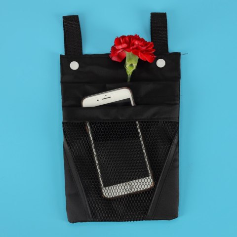 Torba na rower hulajnogę kierownicę telefon sakwa rowerowa czarna