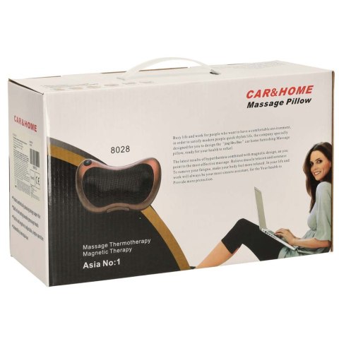 Masażer do pleców shiatsu poduszka do masażu rozgrzewająca