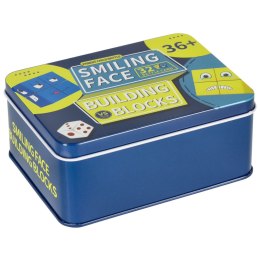 Gra edukacyjne wyzwania nauka emocji klocki drewniane