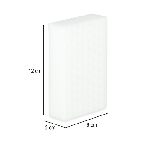 Magiczna gąbka z melaminy usuwa trudne plamy