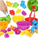 Pojazdy edukacyjne nauka liczenia montessori 36el.