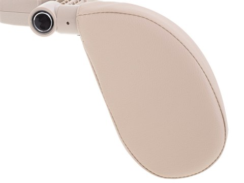 Zagłówek samochodowy poduszka podróżna oparcie na głowę szyje do samochodu regulowane beżowy