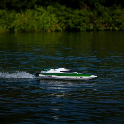 Łódź zdalnie sterowana na pilota RC FT009 zielona