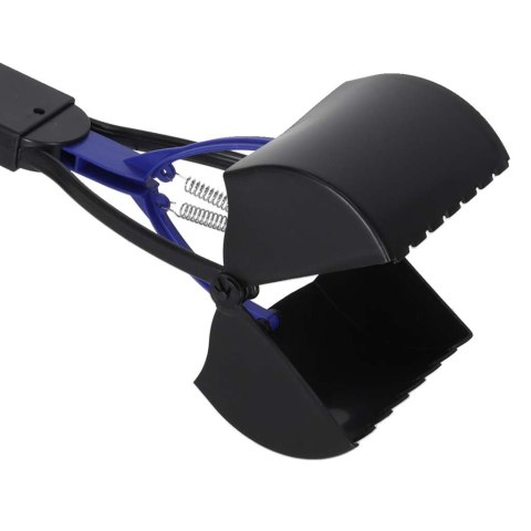 Łopatka do zbierania odchodów kupozbieracz niebieski