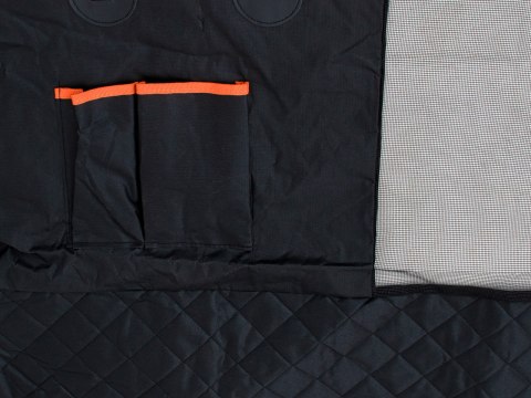 Mata dla psa do samochodu na siedzenie wodoodporna czarna