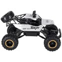 Samochód zdalnie sterowany na pilota RC Rock Crawler 1:12 4WD METAL srebrny