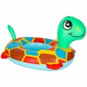 Kółko do pływania dla niemowląt koło pontonik dla dzieci dmuchany z siedziskiem materac żółw 15kg