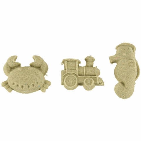 Piasek sensoryczny dla dzieci 1kg w woreczku naturalny beżowy