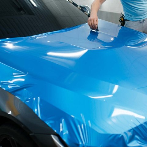 Rakla z filcem typu 3M do aplikacji folii naklejek oklein filc gładzik duża 12,5x8cm