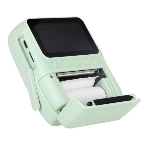 Aparat fotograficzny cyfrowy natychmiastowy 16x 128GB wkłady mazaki zielony