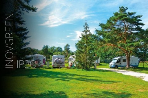 Kratka trawnikowa zielona 58x39cm IP 40