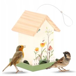 Karmnik z recyklingu mix ziaren