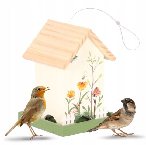 Karmnik z recyklingu mix ziaren