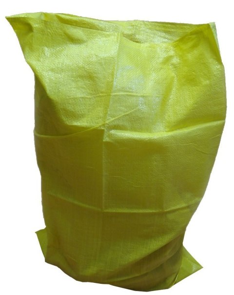 Worek Polipropylen 50x80cm z Zaciągiem 50g na Zboże, Węgiel Zółty