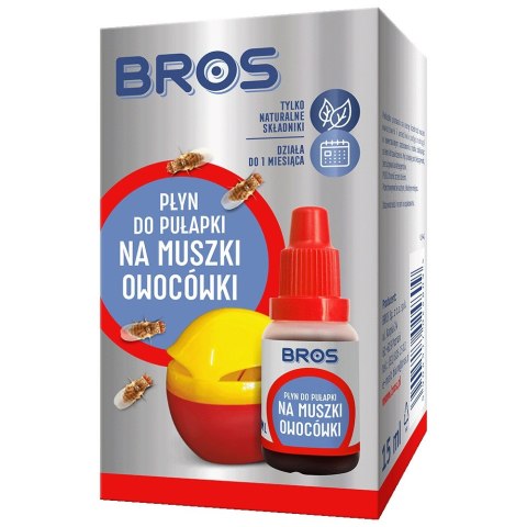 Bros płyn do pułapki na muszki owocówki 15ml