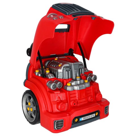 Ciężarówka silnik do rozkręcania zestaw mechanika ruchome elementy