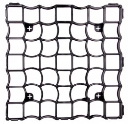 Kratka trawnikowa czarna 500mm x 500mm h 30mm/260/