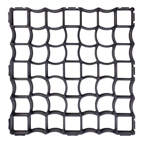 Kratka trawnikowa czarna 500mm x 500mm h 40mm/260/