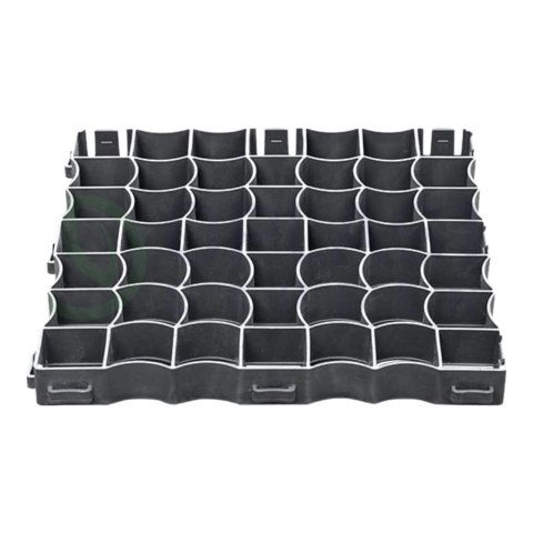 Kratka trawnikowa czarna 500mm x 500mm h 50mm/188/