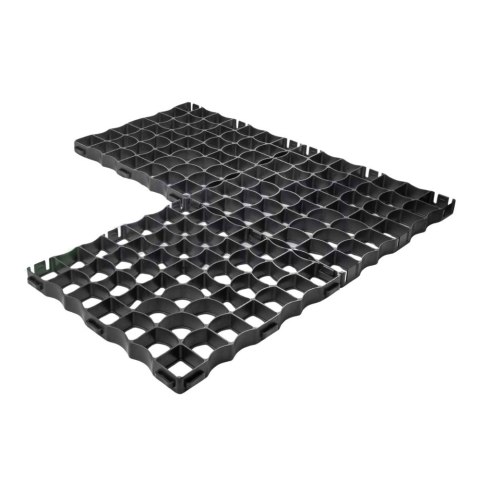 Kratka trawnikowa czarna 500mm x 500mm h 50mm/188/