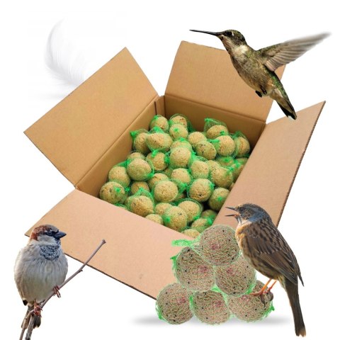 Kule tłuszczowe z siatką w kartonie 50x80g Hap