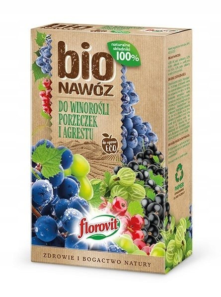Nawóz Inco Florovit BioN winorośl, porzecz, agrest