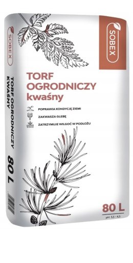 Podłoże SOBEX Torf kwaśny 80L/45