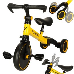 Rowerek biegowy Trike Fix Mini rower wielofunkcyjny 3w1 żółty