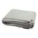 Plandeka Okryciowa 4x6 Srebrna GRUBA 160g/m2