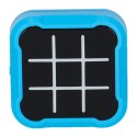 Kółko krzyżyk gra elektroniczna logiczna tic tac toe konsola przenośna niebieska