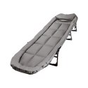 Łóżko turystyczne LUARO składane leżanka leżak polowe karpiowe biznesowe przenośne lekkie 190x63x30cm