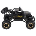 Samochód zdalnie sterowany na pilota RC Rock Crawler 1:12 4WD METAL czarny