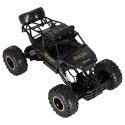 Samochód zdalnie sterowany na pilota RC Rock Crawler 1:12 4WD METAL czarny
