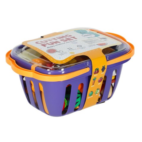 Warzywa jedzenie na rzepy do krojenia w koszyku akcesoria 26 elementów