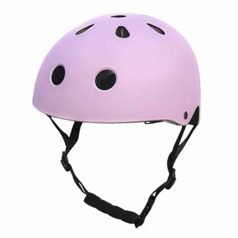 Kask rowerowy dla dziecka Trike Fix dziecięcy regulowany LED M 55-58cm fioletowy
