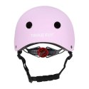 Kask rowerowy dla dziecka Trike Fix dziecięcy regulowany LED M 55-58cm fioletowy