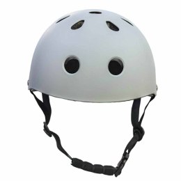 Kask rowerowy dla dziecka Trike Fix dziecięcy regulowany LED M 55-58cm szary ciemny
