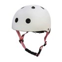 Kask rowerowy dla dziecka Trike Fix dziecięcy regulowany LED S 48-54cm biały
