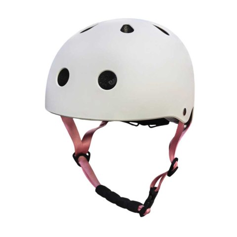Kask rowerowy dla dziecka Trike Fix dziecięcy regulowany LED S 48-54cm biały