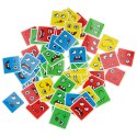 Klocki kreatywne montessori wyzwania zmieniające twarz emocje