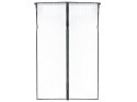 Moskitiera siatka magnetyczna na drzwi 85x210cm CZARNA